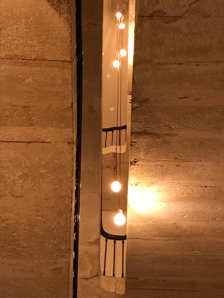 Éclairage résidence escalier